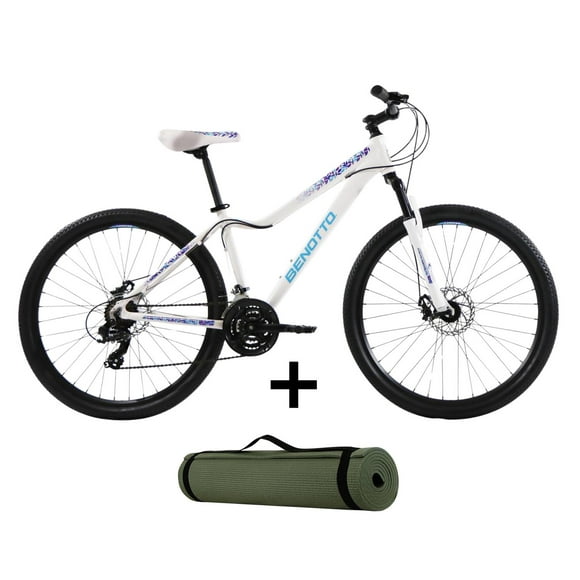Combo Bicicleta Benotto Montaña Lhotse R27.5 24v con Tapete