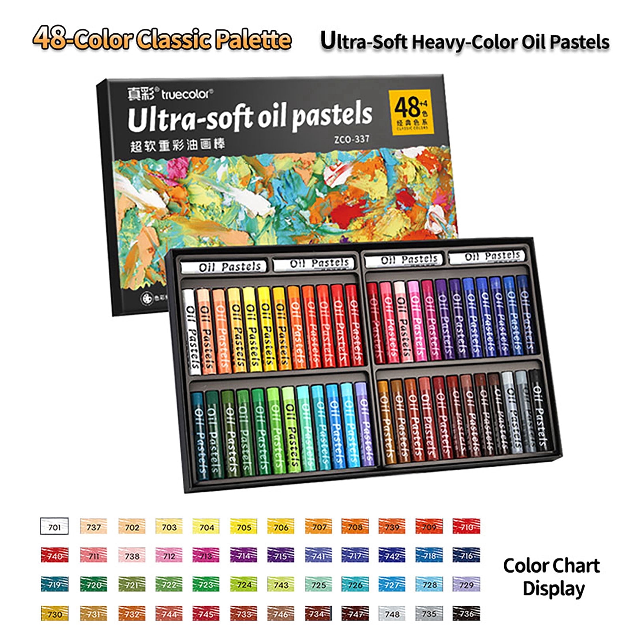 Mungyo Gallery Artists' Soft Oil Pastels Set of 120 - Assorted