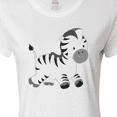 thumbnail image 4 of Inktastic zebra Women's T-Shirt, 4 of 5
