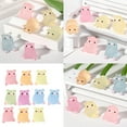 thumbnail image 2 of 10PCS Night Glowing Pig Figurines Cartoon Models For Office Home Desk, 2 of 12