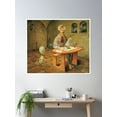 thumbnail image 2 of Remedios Varo – Creation Of The Birds Poster Wall Art, Modern Wall Decor For Living Room Bedroom, 24x36 UNFRAMED, 2 of 3