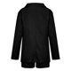 thumbnail image 4 of Conjunto de tres piezas con cinturón y pantalones cortos informales con cuello vuelto y manga larga de Color liso a la moda para mujer Wmkox8yi  bvn4068, 4 of 7