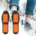 thumbnail image 5 of Oliegs Blanket USB Heated Insoles Gender Neutral Crystal Velvet Inner Heaters Heat The Soles Of Shoes Suitable For Cold Weather, 5 of 5