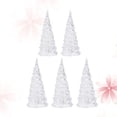 thumbnail image 4 of Entireivity 5PCs LED Christmas Tree Lights Acrylic Desktop Lamps Night Lights Party Props for Festival Carnival Costume, 4 of 8