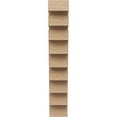 thumbnail image 2 of 4"W x 8"D x 24"H Thin Landon Rough Cedar Woodgrain TimberThane Corbel, Primed Tan, 2 of 6