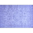 thumbnail image 1 of Ahgly Company Indoor Rectangle Abstract Blue Modern Area Rugs, 2' x 5', 1 of 4