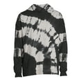thumbnail image 3 of No Boundaries All Gender Tie-Dye Fleece Hoodie, Men's Sizes XS-XL, 3 of 5