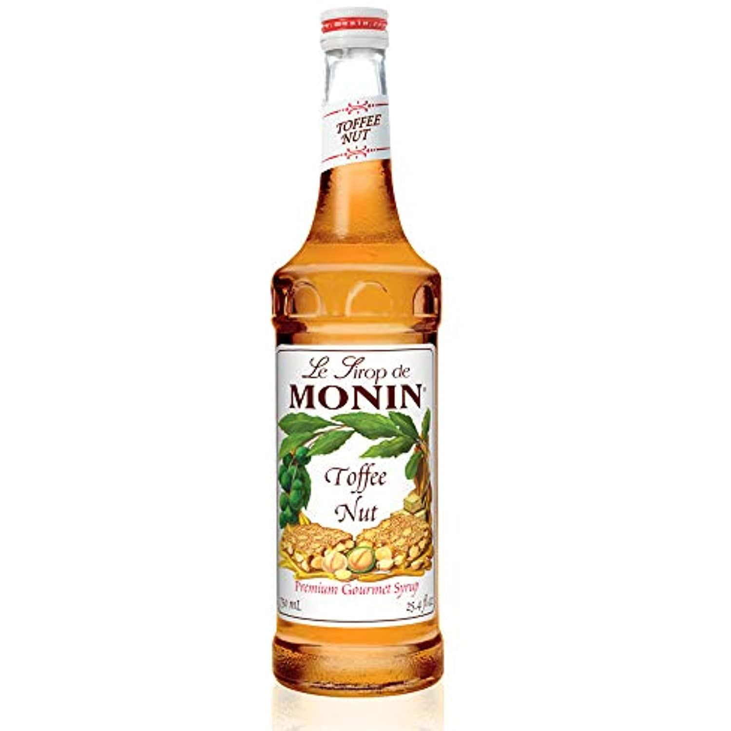 Monin Toffee Nut Syrup, Bold And Buttery, Great For Coffee And