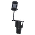 thumbnail image 4 of Soporte genérico para teléfono con portavasos para automóvil 2 en 1 para teléfono de 4 a 7 pulgadas con rotación de 360 degree, soporte resistente para telé, 4 of 9
