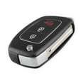 thumbnail image 3 of KEYYOU 3/4 Buttons Flip Folding Remote Key Fob Shell For Hyundai HB20 SANTA FE IX35 i20 IX45 Accent I30 I40 I45 Car Key Case, 3 of 7