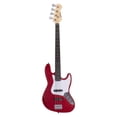 thumbnail image 1 of Bajo Eléctrico de 4 Cuerdas Serie Vintage MILLER BASS-RW BABILON rojo 43.5x8.2x124, 1 of 4