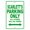 Green, variant on Scarlett's Parking Only All Others Will Be Towed Name Gift Novelty Metal Aluminum 8"x12" Sign