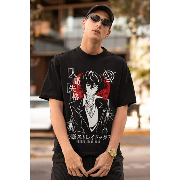 Akutagawa Ryuunosuke T-shirt, Bungo Stray Dogs Manga Anime Shirt
