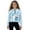 Cute Ghost Gifts Blue, variant on Xixirimido Panda Butterfly Moon Floral Pattern Girls Half Zip Sweatshirt Long Sleeve Pullover Crop Tops Kids Lightweight Hoodie Fashion Winter Clothes Size 7-8