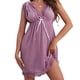 thumbnail image 4 of Camisón de encaje sexy con tirantes en V profundo de talla extra de 220 kg, pijama sexy de tentación caliente, camisón de mujer de pecho grande mm, 4 of 6