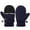Navy, variant on uikmnh Gloves for Winters Warm Winter Ski Mittens for Kids Soft Thermal Gloves for Boys Girls Outdoor Activities Size:4-10 Years