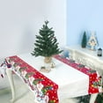 AdXKenry Table Cloths Rectangle Vinyl Table 180*110cm PVC Christmas