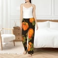 thumbnail image 4 of Honiee Orange Pumpkin for elegant Women's Lounge Pants and Pajama Pants, crafted for ultimate comfort in your sleepwear essentials-X-Large, 4 of 6