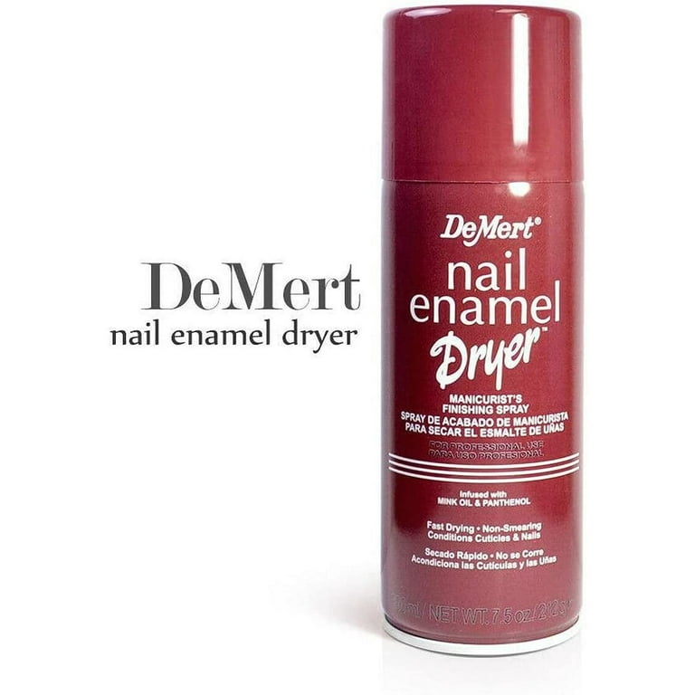 Demert Nail Enamel Dryer Spray 7.5 Ounce (221ml) 