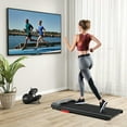 thumbnail image 6 of Kadyn 2.5HP Walking Running Treadmill with Remote Control and LED Display, Black, 6 of 8