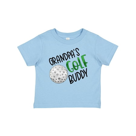 

Inktastic Grandpa s Golf Buddy with Golf Ball Gift Baby Boy or Baby Girl T-Shirt