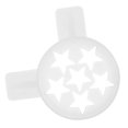 thumbnail image 1 of FONDOTIN 1Pcs Ice Cream Shaping Nozzle Jungle Pattern Plastic For Ice Cream Machine Accessories Kitchen Use, 1 of 6