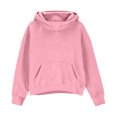 thumbnail image 7 of hengsof Girls Half Zip Sweatshirt Fleece Warm Hooded Pullover for Teen Long Sleeve Tops Fall Winter Clothes 5-16Y, 7 of 7