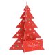thumbnail image 1 of ña 3D Feliz árbol de Navidad Tarjeta de mensaje de felicitación Manualidades DIY rojo SM SunniMix Tarjeta de felicitación del árbol de navidad, 1 of 8