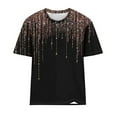 thumbnail image 4 of Taqqpue Sparkling Crystal T-Shirts for Women Fashion Glitter Print Short Sleeve Tee Tops Dressy Crewneck Blouses Spring Tunic Shirts, 4 of 4