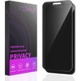thumbnail image 2 of PYYNA-2 Pack Privacy Screen Protector for iPhone 15 (2023) 6.1 inch Black Anti Spy Tempered Glass, 2 of 4