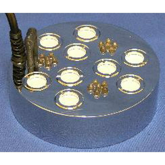 OceanMist 9 Disc Water Mister Pond Fountain Decoration, Replacement Unit, No Power Supply