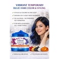 thumbnail image 6 of Odeon Professional Temporary Hair Color Wax – Blue Styling Wax for Men & Women, Washable Hair Dye, No Ammonia No Peroxide, Instant Color & Styling Hold, 4.23 oz (120 g), 6 of 7