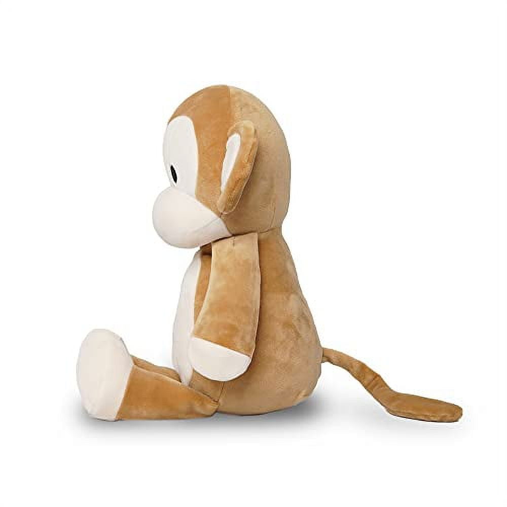 A Mart Monkey 13 Ivory Brown Gray Forehead Plush Stuffed Animal Amart Soft  Toy