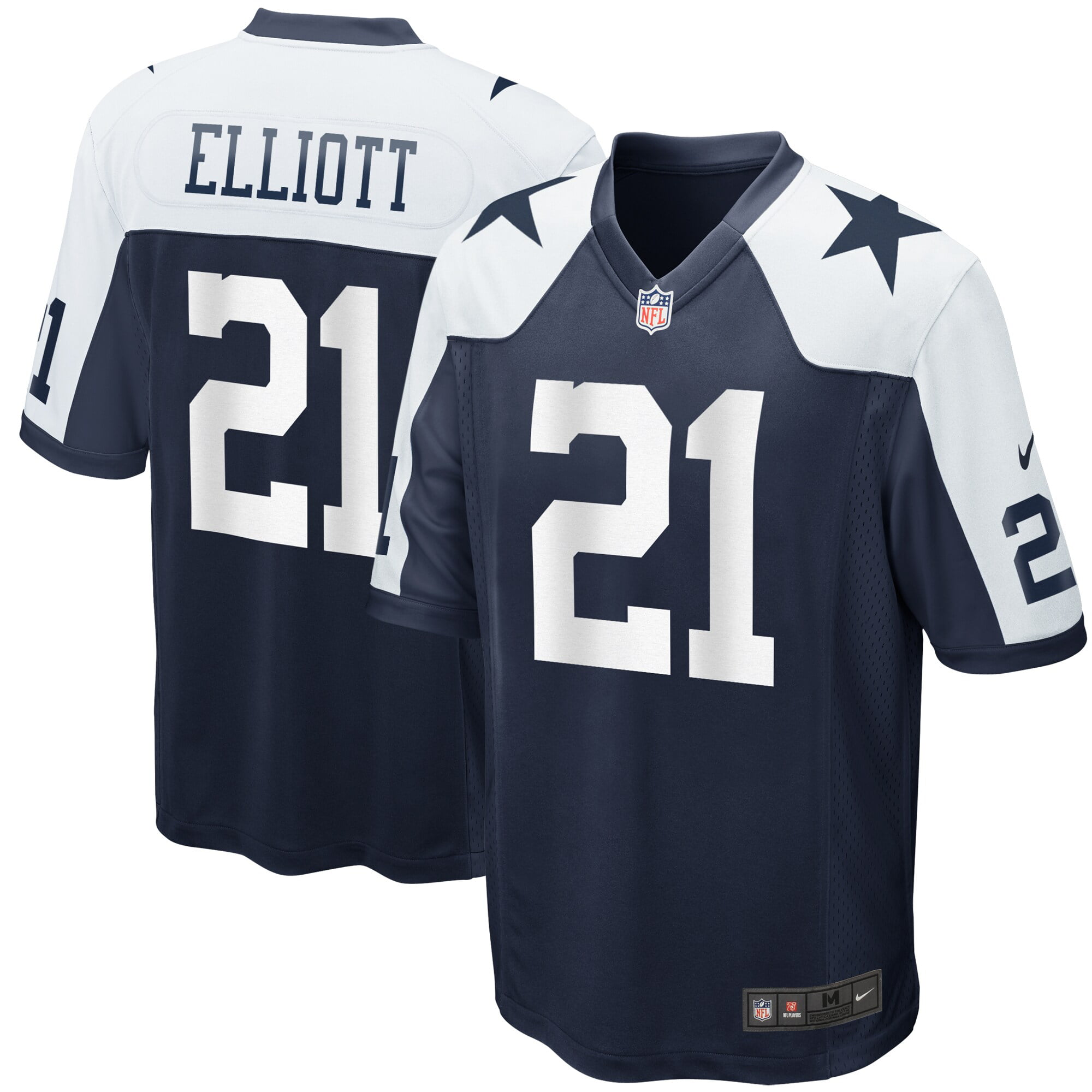 Ezekiel Elliott Dallas Cowboys Nike Alternate Game Jersey - Navy - Walmart.com ...