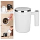 thumbnail image 5 of Taza de autoagitadora, taza de material acero inoxidable automezclante, mezclador inteligente de bebidas calientes para oficina, sin para , Blanco Macarena taza auto-agitable, 5 of 8