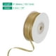 thumbnail image 2 of Cinta de satén Uxcell, cinta de satén de poliéster de doble cara para envolver regalos, ramo color champán dorado, 2 of 7