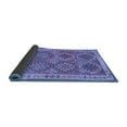 thumbnail image 2 of Ahgly Company Indoor Square Oriental Blue Traditional Area Rugs, 5' Square, 2 of 4