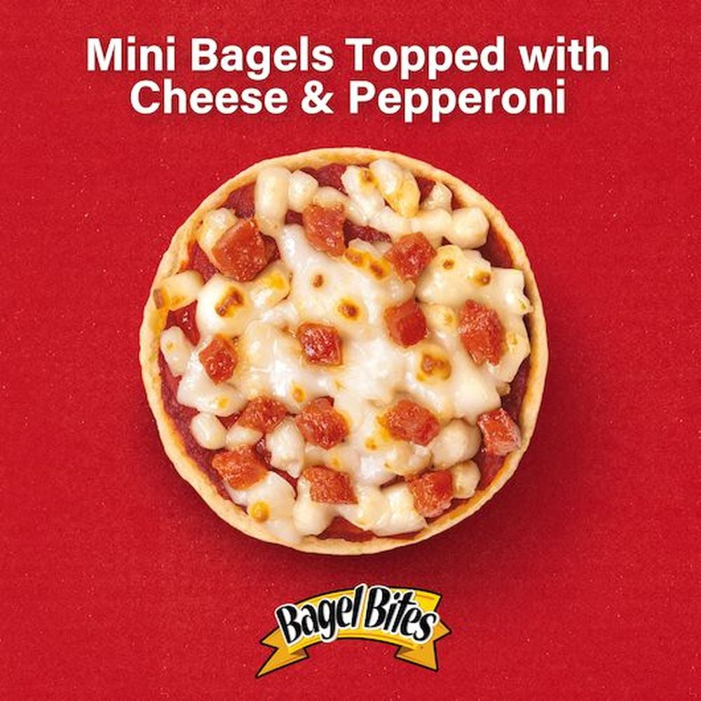 Heinz Pepperoni and Cheese Mini Bagel Bite - Appetizer, 7 Ounce -- 8 per case