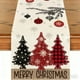 thumbnail image 1 of Camino de Mesa Navideño de 33 X 183 Cm | Decoración Navideña de Poliéster Multicolor | Diseño de Copos de Nieve y Árboles Invernales | Decoración Duradera y Lavable para Fiestas En La Cocina, 1 of 6