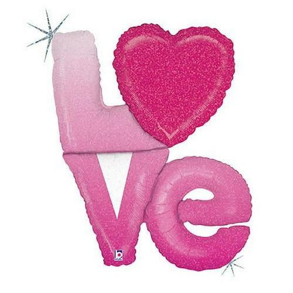 LOONBALLOON Love Balloons, 39″ OMBRE LOVE