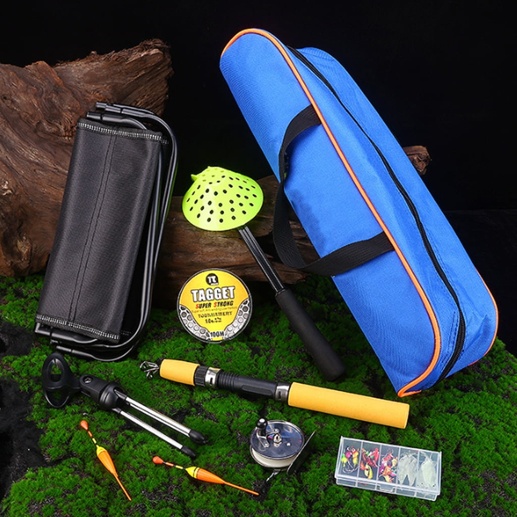 CEORPER 41pack Ice Fishing Gear Durability Nylons Tackle Bag With Heavy Type Tool