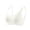 White, variant on biudgviw Full Coverage Bras for Women Wirefree Comfort Adjustable Strap No Underwire Bralettes High Supports Solid Everyday Bras
