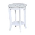 thumbnail image 1 of Convenience Concepts American Heritage Table d'Appoint Ron en Finition Bois Blanc, 1 of 5
