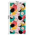 thumbnail image 2 of Microfiber Beach Towel 75*150cm,Super Absorbent Coconut Surfboards Pattern Swim Beach Towels,Coconut, 2 of 5