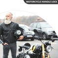 thumbnail image 4 of BESTYASH Lock Para Manillar De Motocicleta Con Moderno Y Alta Seguridad En Color Plata, 4 of 8