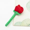 thumbnail image 6 of Valentines Day Decorations Sunflower Rose Plush Bouquet 4.7" Artificial Flowers Stuffed Toy Valentine Day Gift for Her Girlfriend Wife Women Decorative Curtain Tie Back Home Decor B, 6 of 6