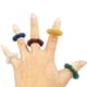 thumbnail image 5 of EeaseMX 15 anillos de masaje con pinchos para dedos, anillo de acupresión sensorial, juguete antiestrés para niños y adultos (rojo, azul, verde, dorado y plateado, 3 unidades de cada color), 5 of 7