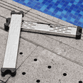 thumbnail image 6 of 4X Swimming Pool Ladder Rung Steps Stainless Steel Replacement Anti Slip Ladder Swimming Pool Accessories,4 x ladder pedal 8 x fixing screws(random),Silver, 6 of 6