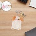 thumbnail image 6 of TABLZONE 3-Pack Plush Keychain Card Holders for , Cute Accessories and Stylish Bag Charms, 6 of 7