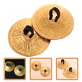 thumbnail image 1 of DRAFIDEEP 1 Pair of Copper Finger Cymbals for Belly Dancing Performance, 1 of 6